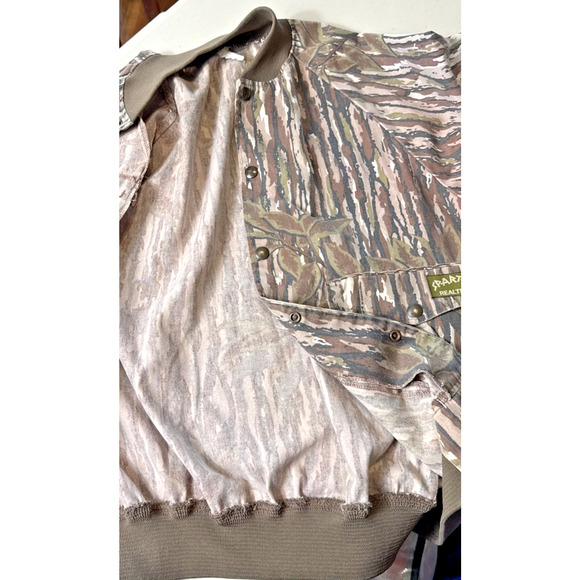 Vintage Realtree Spartan Camo Jacket Men's Size M Hunting Brown Green Camouflage - Picture 8 of 12